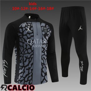 Insieme Tuta Calcio Paris PSG Bambino Nero 2023/2024