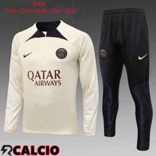 Insieme Tuta Calcio Paris PSG Bambino Giallo 2023/2024