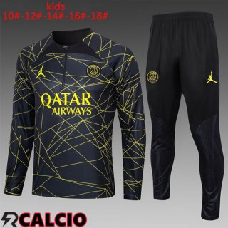 Insieme Tuta Calcio Paris PSG Bambino Nero 2023/2024