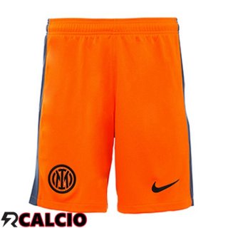 Terza Pantaloncini Calcio Inter Milan Arancia 2023/2024