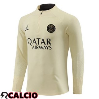 Felpa Allenamento JORDAN Paris PSG Giallo 2023/2024