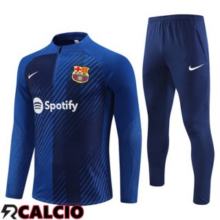 Insieme Tuta Calcio FC Barcellona Blu 2023/2024