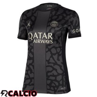 Terza Maglia Paris PSG Donna Nero 2023/2024