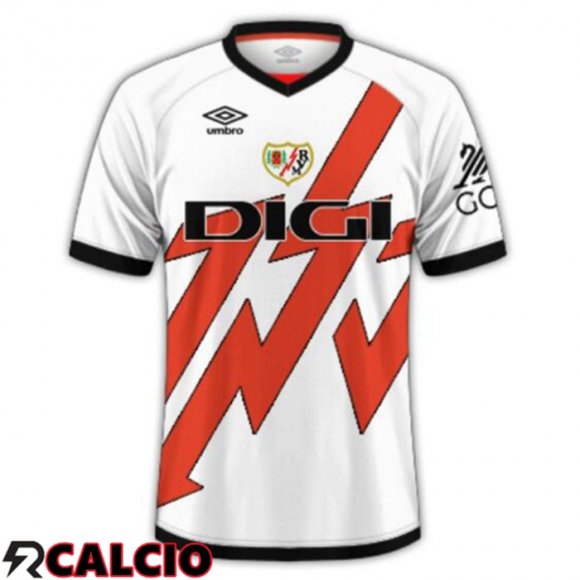 Prima Maglia Rayo Vallecano Bianco 2024/2025