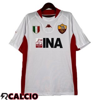Seconda Maglia AS Roma Retro Bianco 2001-2002