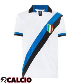 Seconda Maglia Inter Milan Retro Bianco Blu 1963-1964