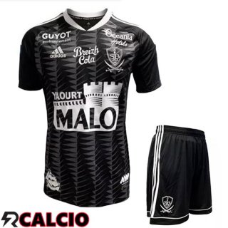 Terza Maglia Stade Brestois Bambino Nero 2022/2023