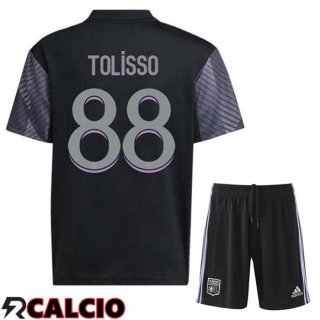 Terza Maglia Lyon OL (TOLISSO 88) Bambino Nero 2022/2023