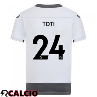 Terza Maglia Wolves (TOTI 24) Bianco Grigio 2022/2023