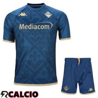 Terza Maglia ACF Fiorentina Bambino Blu Royal 2022/2023
