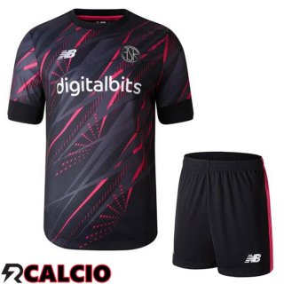 Terza Maglia AS Roma Bambino Nero 2022/2023