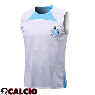 Canotta Calcio Inter Milan Bianco 2022/2023