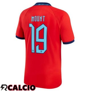 Seconda Maglia Inghilterra (MOUNT 19) Rosso 2022/2023
