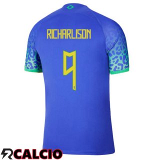 Seconda Maglia Brasile (RICHARLISON 9) Blu 2022/2023
