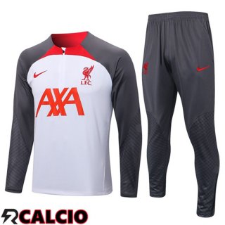 Tuta Calcio FC Liverpool Bianco Grigio 2022/2023