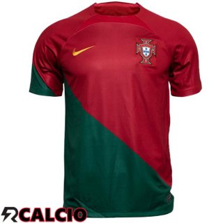 Prima Maglia Portogallo Donna Rosso Verde Coppa del Mondo 2022