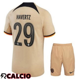 Terza Maglia FC Chelsea (HAVerdeZ 29) Bambino Marrone 2022/2023