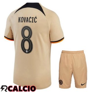 Terza Maglia FC Chelsea (KOVACIC 8) Bambino Marrone 2022/2023