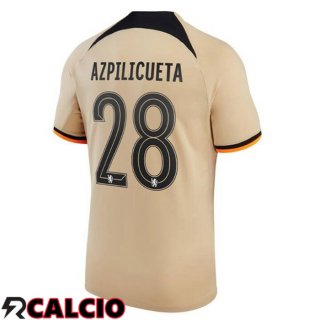 Terza Maglia FC Chelsea (AZPILICUETA 28) Marrone 2022/2023