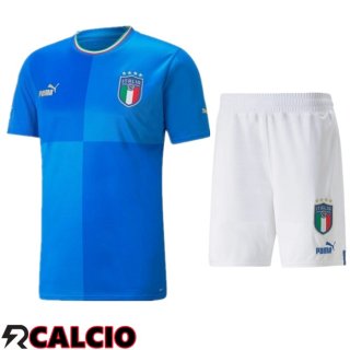 Insieme Prima Maglia Italia + Pantaloncini Coppa Del Mondo 2022