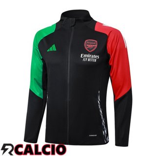 Giacca Calcio Arsenal Nero Rosso Verde 2024/2025