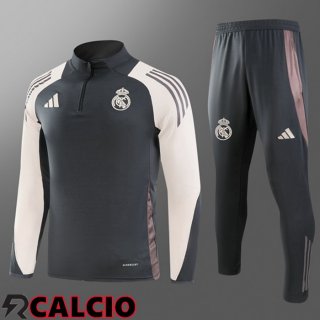 Insieme Tuta Calcio Real Madrid Bambino Grigio 2024/2025