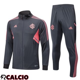 Insieme Tuta Calcio - Giacca SC Internacional Grigio 2022/2023