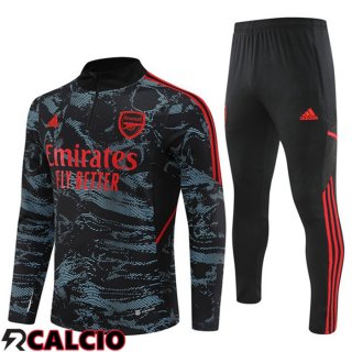 Insieme Tuta Calcio Arsenal Blu Rosso 2022/2023