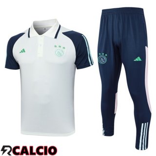 Kit Maglia Polo AFC Ajax + Pantaloni Verde 2023/2024