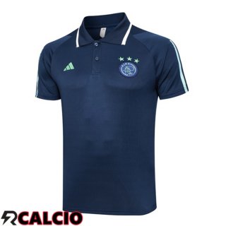 Maglia Polo AFC Ajax Blu Reale 2023/2024