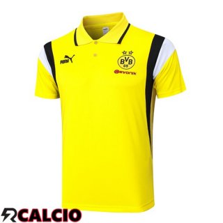 Maglia Polo Dortmund BVB Giallo 2023/2024