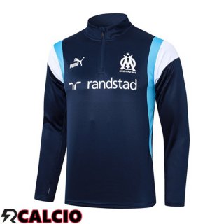 Felpa Allenamento Marsiglia OM Blu Reale 2023/2024