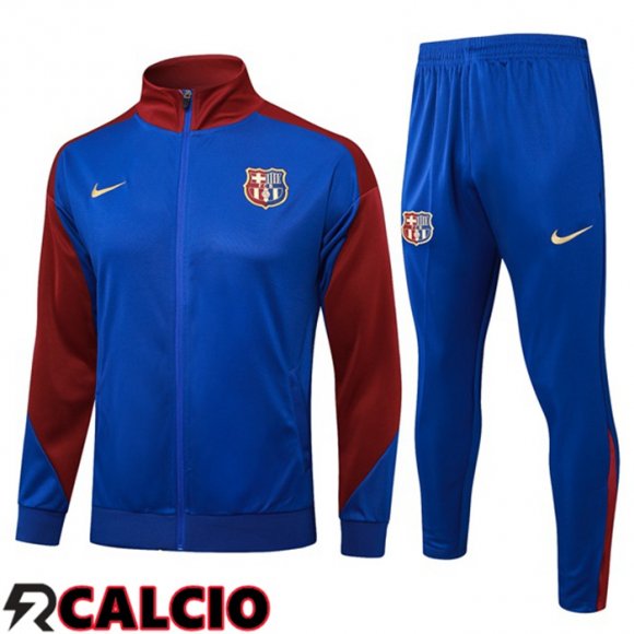 Insieme Tuta Calcio - Giacca FC Barcellona Blu 2024/2025