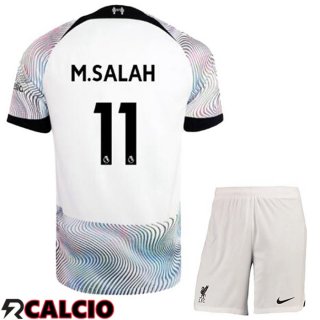 Seconda Maglie Calcio FC Liverpool (M.SALAH 11) Bambino 2022/2023