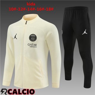 Insieme Tuta Calcio Paris PSG Bambino Giallo 2023/2024