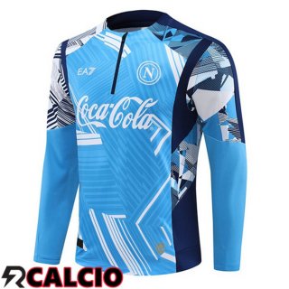 Felpa Allenamento SSC Napoli Blu 2024/2025