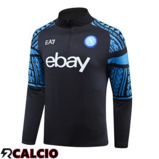 Felpa Allenamento SSC Napoli Blu Reale 2023/2024
