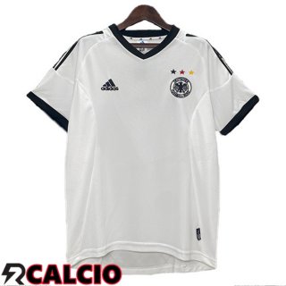 Prima Maglia Germania Retro Bianco 2002-2003