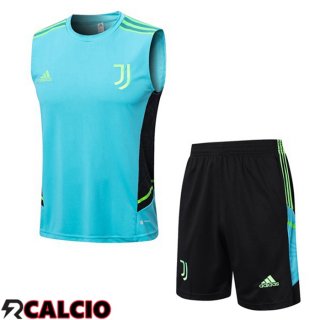 Canotta Calcio Juventus + Pantaloncini Verde 2022/2023