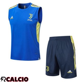 Canotta Calcio Juventus + Pantaloncini Blu 2022/2023