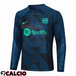Training Sweatshirt FC Barcellona Blu Reale 2023/2024