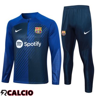 Insieme Tuta Calcio FC Barcellona Blu 2023/2024