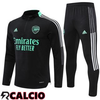 Insieme Tuta Calcio Arsenal Nero 2021 2022