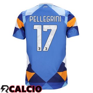 Quarto Maglia Juventus (PELLEGRINI 17) Blu 2021/2022  Quarto Maglia Juventus (PELLEGRINI 17) Blu 2021/2022