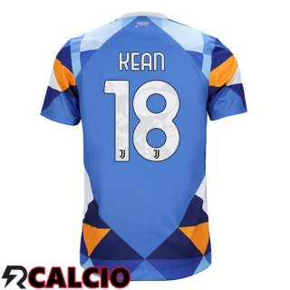 Quarto Maglia Juventus (KEAN 18) Blu 2021/2022
