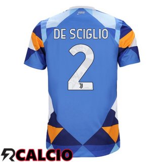 Quarto Maglia Juventus (DE SCIGLIO 2) Blu 2021/2022  Quarto Maglia Juventus (DE SCIGLIO 2) Blu 2021/2022