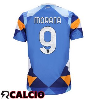 Quarto Maglia Juventus (MORATA 9) Blu 2021/2022  Quarto Maglia Juventus (MORATA 9) Blu 2021/2022