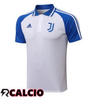 Maglia Polo Juventus Bianco Blu 2021/2022