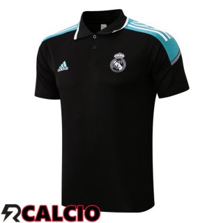 Maglia Polo Real Madrid Nero Verde 2021/2022