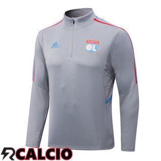 Felpa Allenamento Homme Lyon OL Grigio 22/23